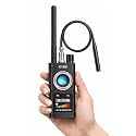 SALAN K18S Hidden Camera Detector, Spy Camera Finder,Bug Detectors,with GPS Tracker Detection and rf Signal Scanning, Privacy Protection Tool for Travel, Hotel, Home and Office Security (Black)