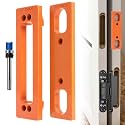 Hidden Door Hinge Jig, 6" Concealed Hinge Template for Hidden Door