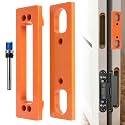 Hidden Door Hinge Jig, 7" Concealed Hinge Template for Hidden Door