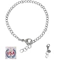Hidden Hollow Beads Clip On Charm for Purse, Handbag, Keychain, Zipper Pull, Backpack, Jewelry Accessory, USA