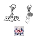 Hidden Hollow Beads Clip On Charm for Purse, Handbag, Keychain, Zipper Pull, Backpack, Jewelry Accessory, USA
