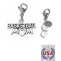 Hidden Hollow Beads Clip On Charm for Purse, Handbag, Keychain, Zipper Pull, Backpack, Jewelry Accessory, USA