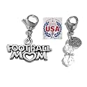 Hidden Hollow Beads Clip On Charm for Purse, Handbag, Keychain, Zipper Pull, Backpack, Jewelry Accessory, USA