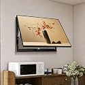 Hide Breaker Box Cover, Fuse Box Cover Decorative Painting, Circuit Breaker Panel Protector, Flip-Up Meter Switch Box, Easy Installation(Brown 1,60 * 50cm/23.6 * 19.7in)
