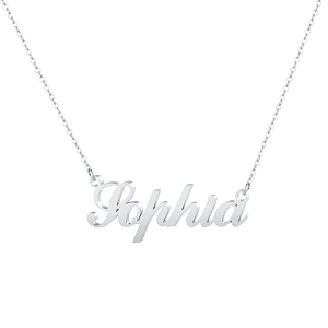 hidepoo sophia name necklace personalized sophia necklace chain name pendant jewelry gifts for birthday wedding mother39s day valentine39s day christmas