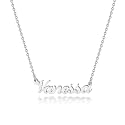 Hidepoo Custom Name Necklace Personalized – Stainless Steel Customized Name Pendant Necklace,Dainty Letter Name Necklace Chain Custom Personalized Jewelry Gifts for Women Girls