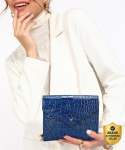 HIDESIGN Blue Women Sling Bag LYNN