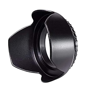 hiffin 58mm reversible flower lens hood for 18-55mm lens 55-250mm lens 58mm flower lens hood