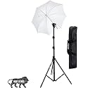 HIFFIN Studio Home 33 Umbrella Stand Setup with Sungun Adapter | 9ft Stand | Umbrella | Bag for kit Mark I