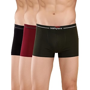 HiFlyers Mens Cotton Spandex Odour-Free Long Lasting
