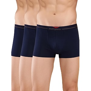 HiFlyers Mens Cotton Spandex Odour-Free Long Lasting