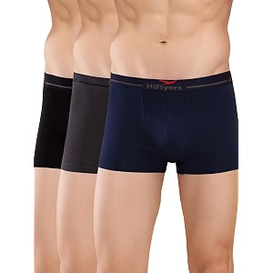 HiFlyers Mens Cotton Spandex Odour-Free Long Lasting