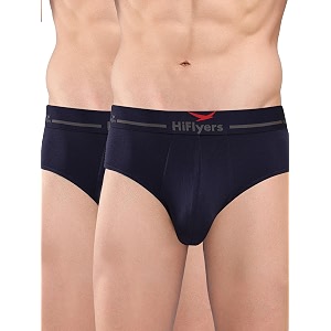 hiflyers men39s silky soft odour free fabric for luxurious all-day wear dark knight collection solid micro modal brief