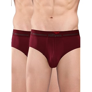 hiflyers men39s silky soft odour free fabric for luxurious all-day wear dark knight collection solid micro modal brief