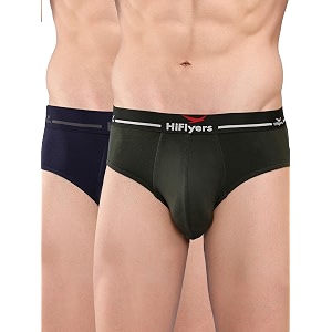 hiflyers men39s silky soft odour free fabric for luxurious all-day wear dark knight collection solid micro modal brief
