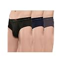 HiFlyers Men's Silky Soft Odour Free Fabric for Luxurious All-Day Wear Dark Knight Collection Solid Micro Modal Brief