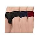 HiFlyers Men's Silky Soft Odour Free Fabric for Luxurious All-Day Wear Dark Knight Collection Solid Micro Modal Brief