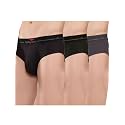 HiFlyers Men's Silky Soft Odour Free Fabric for Luxurious All-Day Wear Dark Knight Collection Solid Micro Modal Brief