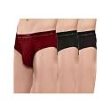 HiFlyers Men's Silky Soft Odour Free Fabric for Luxurious All-Day Wear Dark Knight Collection Solid Micro Modal Brief