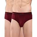 HiFlyers Men's Silky Soft Odour Free Fabric for Luxurious All-Day Wear Dark Knight Collection Solid Micro Modal Brief