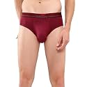 HiFlyers Men's Silky Soft Odour Free Fabric for Luxurious All-Day Wear Dark Knight Collection Solid Micro Modal Brief