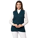 HIFZAA Sleeveless Sweater for Women with Pockets Cardigan Winter wear Sweaters for Ladies Plus Size M to 6XL
