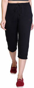 hifzaa women black capri