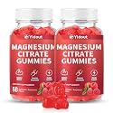 High Absorption Magnesium Gummies, Muscle Nerve Bone Heart Support, Raspberry 120 Count