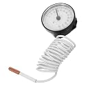 Liquid Filled Dial Thermometer with Probe, High Precision 0 to 120