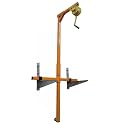 High-Altitude Air Conditioner Installation Tool Kit, Manual Winch &amp; Bracket Crane for Easy Mounting/Disassembly (1-3ph Split, 10m Cable)