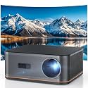 HAPPRUN 2000 ANSI 4K Decoding Projector with WiFi and Bluetooth, Auto Focus