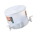 High Capacity Beverage Container 360 Degree Rotatable Tap Cold Water Dispensing Systems Sturdy PP Materials for Daily Use Portable Cold Water Tank with Tap