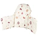 High Chair Cushion with Cover Pad for IKEA Antilop Babies Toddlers Inflatable &amp; Reversible Built-in Inflatable Cushion