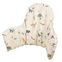High Chair Cushion with Cover Pad for IKEA Antilop Babies Toddlers Inflatable & Reversible Built-in Inflatable Cushion