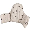 High Chair Cushion with Cover Pad for IKEA Antilop Babies Toddlers Inflatable &amp; Reversible Built-in Inflatable Cushion
