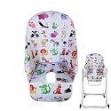 High Chair Cushion, High Chair Cover for Baby, Seat Cushion Breathable Pad, High Chair Seat Cover, Oxford Cloth Soft Padding High Chair Covers for Siesta Zero3,Baoneo,Kosmic Jané (A)