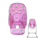 High Chair Cushion, High Chair Cover for Baby, Seat Cushion Breathable Pad, High Chair Seat Cover, Oxford Cloth Soft Padding High Chair Covers for Siesta Zero3,Baoneo,Kosmic Jané (D)