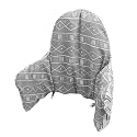 High Chair Cushion, for IKEA High Chair Cushion (Check Stripe)