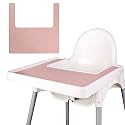 High Chair Placemat, Suitable for IKEA Antilop Highchai (Pink)