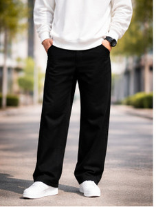 HIGH DENIM Straight Fit Men Black Jeans
