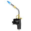 High Intensity Propane Torch Head, Trigger Start Gas Torch, Map Gas Torch Kit for Propane, MAPP and MAP/PRO，Solding, Welding, Brazing, Barbecue, Blow Torch（CSA Certified)