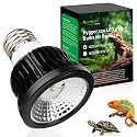 High Intensity UVB Reptile Light Bulb 5.5W 5.0 Full Spectrum UVA UVB for Reptiles simulating Sunlight Promote Synthesis of Vitamin D3 in Reptile Pets for Turtle,Lizard,Bearded Dragon