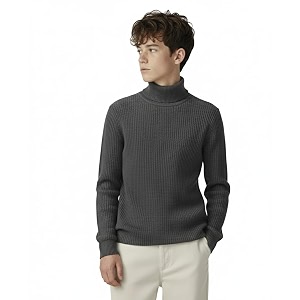 high neck sweater for boys
