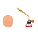High Power Butane/LPG Gas Brazing Torch Butane Heat Gun/Torch. Handy Tool for Copper Pipe Welding + Cleansing Sponge