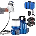 High Pressure Airless Paint Sprayer Gun, 1.2L Capacity, 6 Adjustable Pressures, Ideal for 360° Full Coverage &amp; High-Reach Painting, Cordless Battery Operated