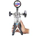 High Pressure Hydraulic Hand Pump Calibrator (Range: 0 to 600 Kg/Cm²) with Pressure and Vacuum Gauge (Range: 0 to 700 bar / 0 to 10000 PSI) for Calibration Labs | AI-DP1-2300