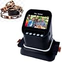 High Resolution 120 Film Scanner 22 Mega Pixels Slide Negative Photo Scanner Digital 35mm 135 126KPK Film Converter 4.3" LCD