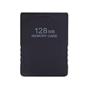 High Speed PS2 Memory Card 128MB 2, Compatible with McBoot and All PS2, Plug and Play Game Save Card