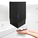 High-Speed No Touch Hand Dryer with Infrared Sensor, 1500W Commercial Wall-Mounted Dryer, IPX1 Waterproof, Dries Hands in 5-8 Seconds - Ideal for Mall Restrooms, White