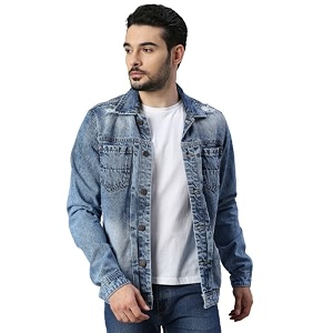 HIGH STAR Mens Standard Length Solid Denim